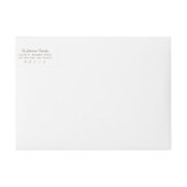 Aangepast kleurenmonogram Matig (Voorkant)