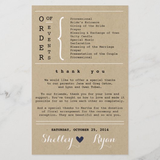 Aangepast kleurenprogramma Eenvoudig harthuwelijk (Achterkant)