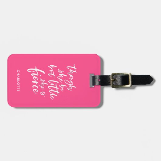 Aangepast kleurenscript, klein, maar doorschijnend bagagelabel (Voorkant horizontaal)