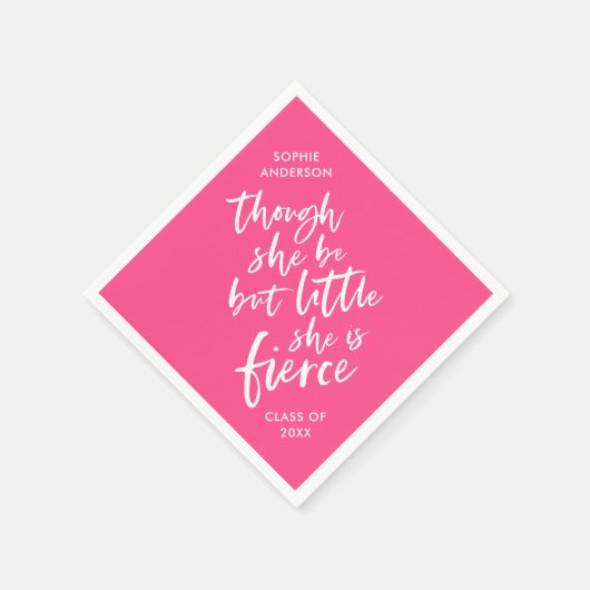 Aangepast kleurenscript, klein, maar doorschijnend servet (Hoek)