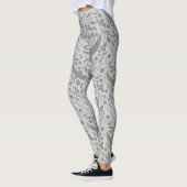 Aangepast kleurenvalkpatroon leggings (Links)