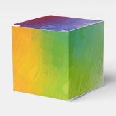 Aangepast kleurrijke Abstracte kunst Elegant Moder Bedankdoosjes (Voorkant Zijde)