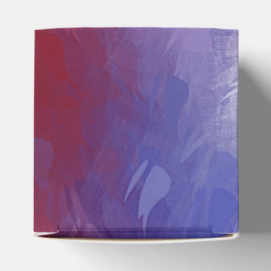 Aangepast kleurrijke Abstracte kunst Elegant Moder Bedankdoosjes (Bovenkant)