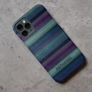 Aangepast Kunstzinnig Modern Art Strepen Patroon iPhone 11 Pro Hoesje