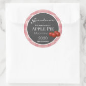 Aangepast label Apple Pie Moonshine Gecontroleerd  (Tas)