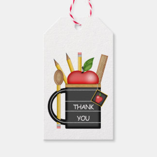 Aangepast Label voor Apple-Mok van leraar Cadeaulabel