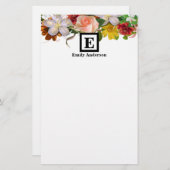 Aangepast | Landbloemen Briefpapier (Voorkant / Achterkant)