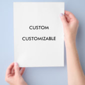 Aangepast leeg aanpassen flyer (Hand)