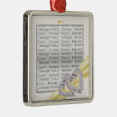 Aangepast lemon Ribbon Ornament (Rechts)