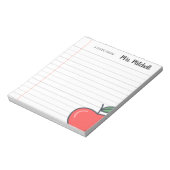 Aangepast lesblok notitieblok (Gedraaid)