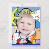 Aangepast leuk dier verjaardag bedankt (Voorkant)