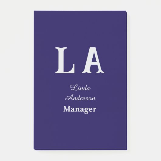 Aangepast levendig professioneel post-it® notes (Voorkant)
