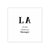 Aangepast levendig professioneel 	rubberstempel (Afrduk)