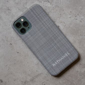 Aangepast licht Middeldonkergrijs donkergrijs gekl Case-Mate iPhone Case