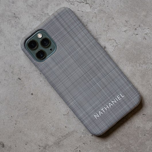 Aangepast licht Middeldonkergrijs donkergrijs gekl Case-Mate iPhone Case