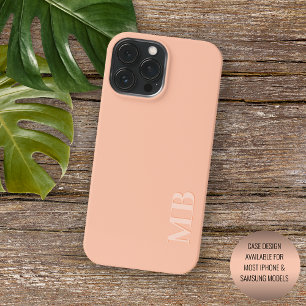 Aangepast licht zonnig zomerkoraal perzik Sinaasap iPhone 15 Pro Max Hoesje
