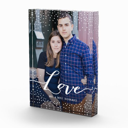 Aangepast liefdeshuwelijk fotoblokken (Rechts)