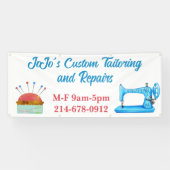 Aangepast lijnwerk spandoek (Horizontaal)