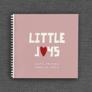 Aangepast Little Joy Kids Spreuken Herinneringsjou Notitieboek