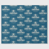 Aangepast Logo, aangepast kerstpapier Cadeaupapier (Vlak)