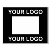 Aangepast logo afbeelding Groot Rubberstempel (Afrduk)