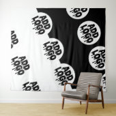 Aangepast logo-afbeeldingen  wandkleed (In Situ (horizontaal))