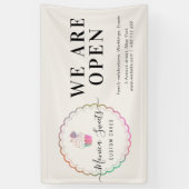 aangepast logo banketbakkerswinkelbanner spandoek (Verticaal)