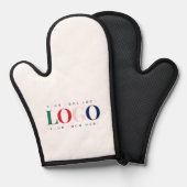 Aangepast Logo bedrijfscorrectangle Ovenwant (Voorkant / Achterkant)