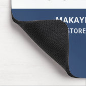 Aangepast Logo Blauw Muismat (Hoek)