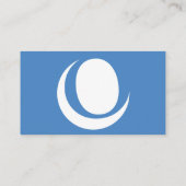 Aangepast Logo Blauw Visitekaartje (Achterkant)