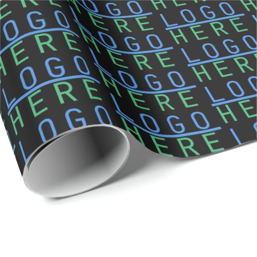 Aangepast logo cadeaupapier (Rol Hoek)
