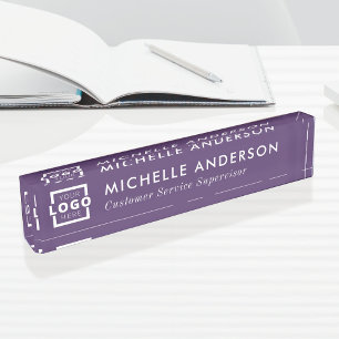 Aangepast Logo elegant modern, minimalistisch Paar Naambordje