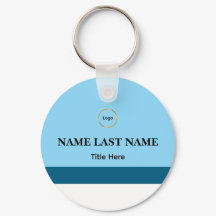 Aangepast logo Elegante Stofblauwe Witte Magneet