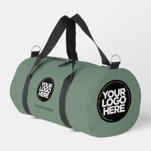 Aangepast logo en tekst promotionele zakelijke fit plunjezak