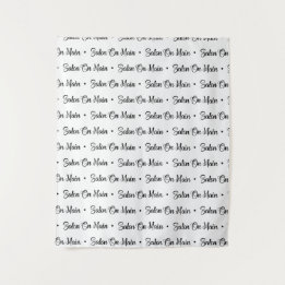 Aangepast logo evenement achtergrond Step and Repe Wandkleed