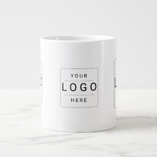 Aangepast logo extra grote beker