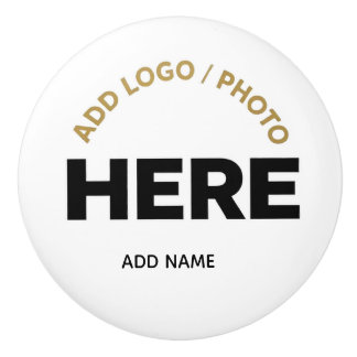 Aangepast logo foto en naam Personaliseren zakelij Keramische Knop