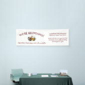 Aangepast logo GRAND REOPENING  Spandoek (Beurs)