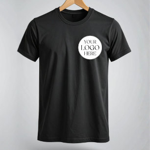 Aangepast logo klein bedrijf werknemer eenvoudig t-shirt