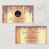 Aangepast Logo koper maken Aangepaste gebeurtenisp Visitekaartje (Voorkant / Achterkant)