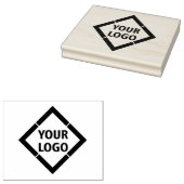 Aangepast Logo, maak je eigen, groot Rubberstempel (Gestempeld)