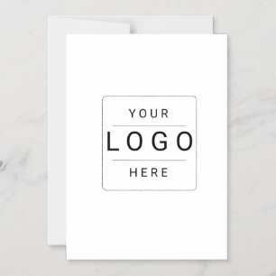 Aangepast logo magnetische uitnodiging