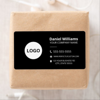 Aangepast logo modern minimalistisch etiket