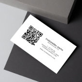 Aangepast Logo Modern Minimalistisch Visitekaartje