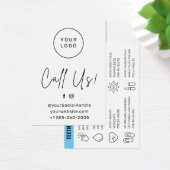 Aangepast Logo om het even welke Kaart van de het (Bureau)