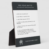 Aangepast Logo onroerend goed Open House die veili Fotoplaat (Zijkant)