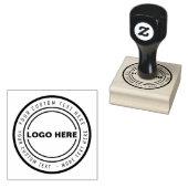 Aangepast LOGO Rubberstempel (Gestempeld)