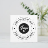 📝 Aangepast logo & tekst Persoonlijke zakelijke e (Staand voorkant)