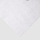 Aangepast logo tissuepapier (Detail)