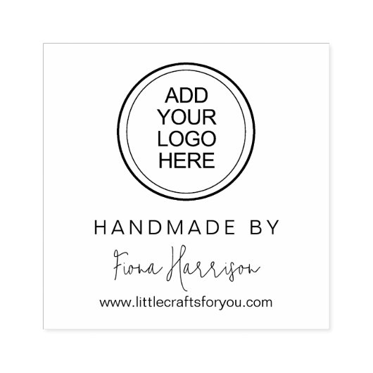 Aangepast logo toevoegen rubberstempel (Afrduk)